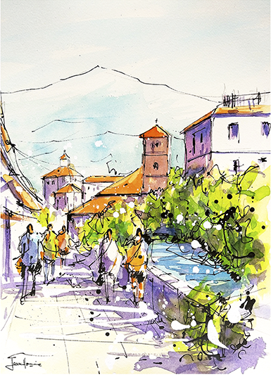 GRANADA Paseo Rio Darro