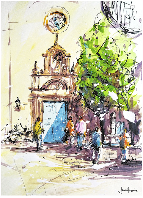 BARCELONA Sant Felip Neri 21015