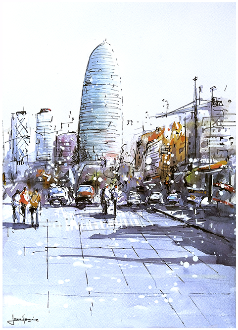 BARCELONA Torre Agbar 21017