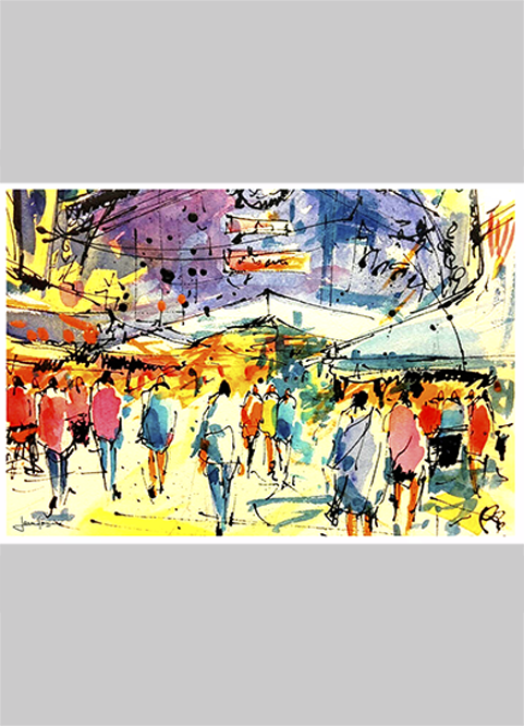 BARCELONA Mercado de la Boquería 21029