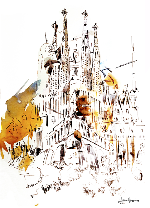 BARCELONA Sagrada Familia 21002